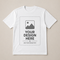 Design Your Own Premium T-Shirt – White
