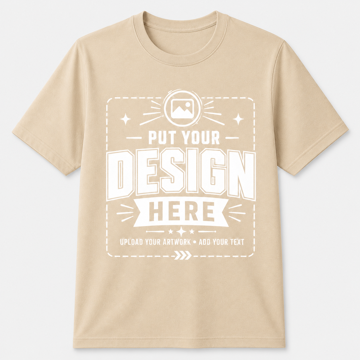 Design Your Own Premium T-Shirt – Beige