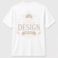 Design Your Own Premium T-Shirt – White – Back Print